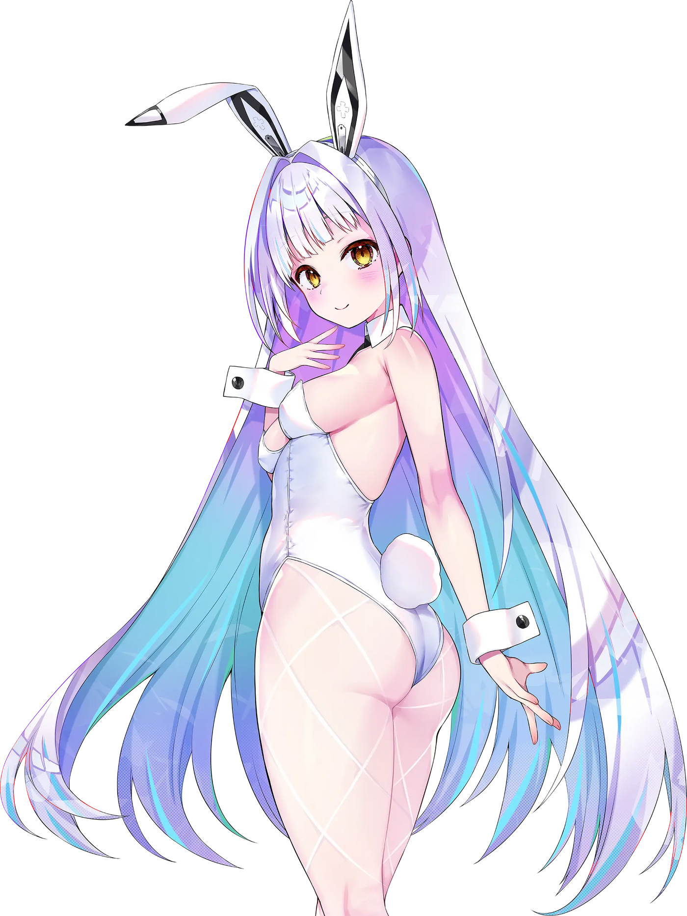Blanc Bunny Sticker