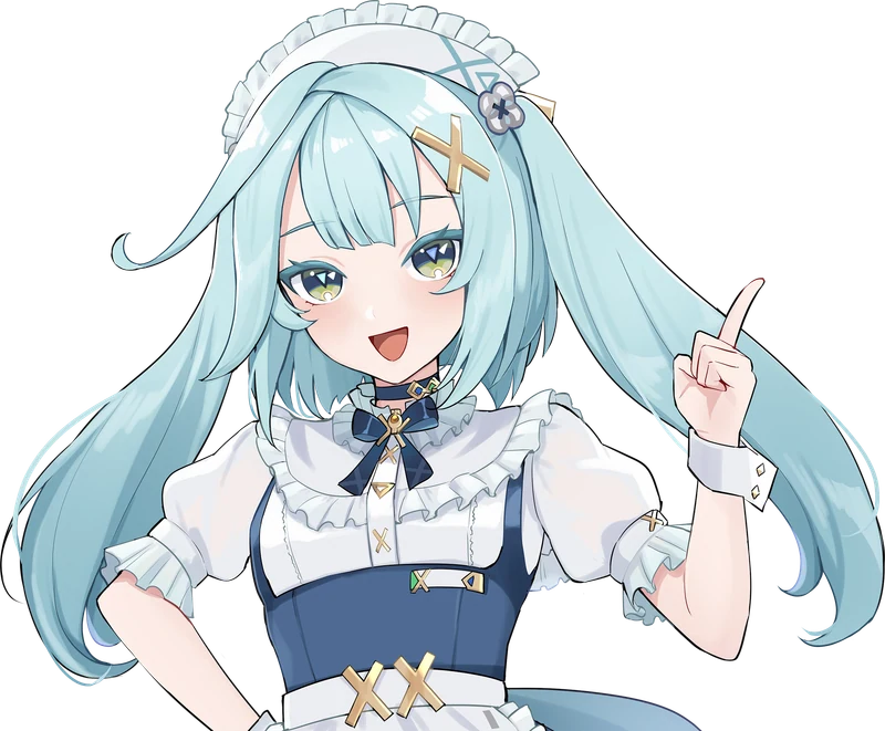 Faruzan · Maid Sticker